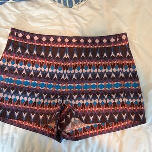 J. Crew Multicolor Patterned Women Shorts NWOT